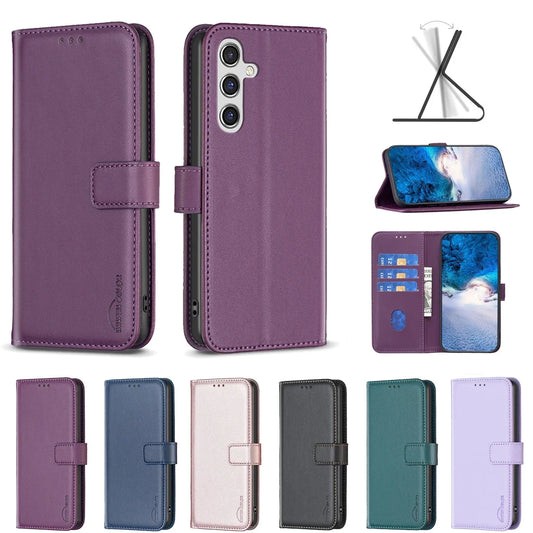Samsung Galaxy Leather Flip Wallet Cover